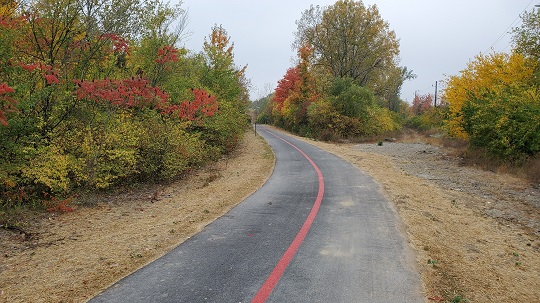 Indy Pennsy Trail east of I-465