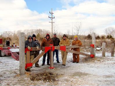 Trail Gates at CR 875 E